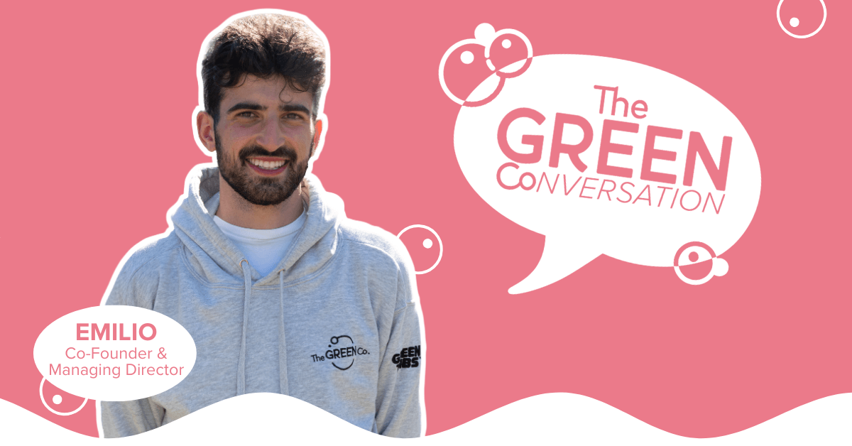 the green conversation november 2025 with emilio co founder and managing director of the green co.
